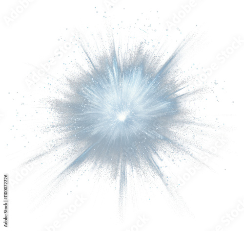 Colorful fireworks element PNG transparent  photo