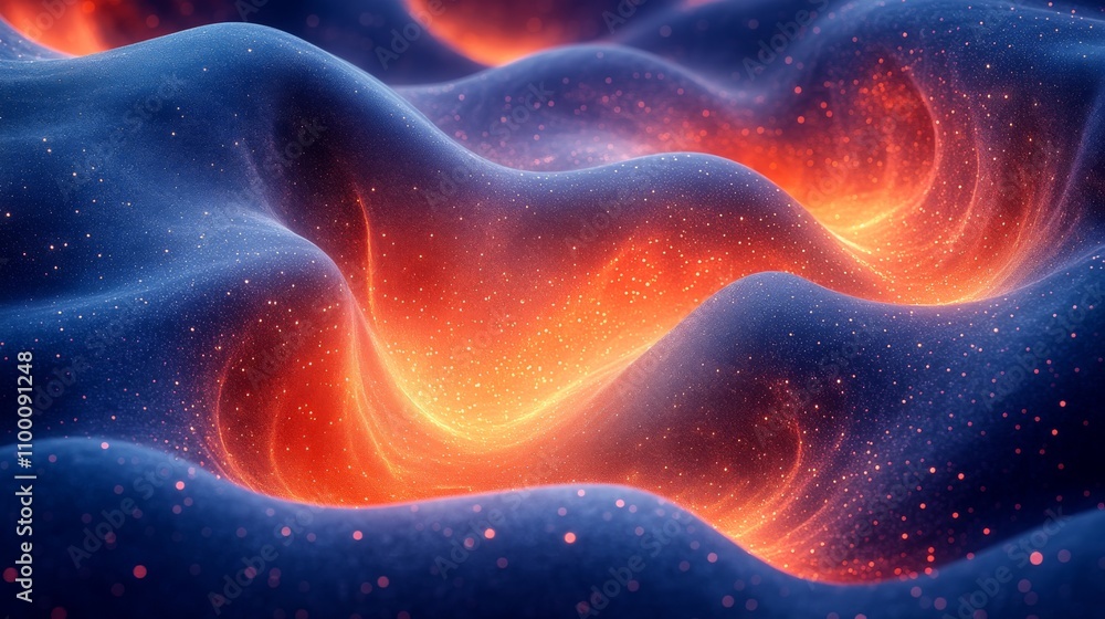 Fototapeta premium Canyon Slot with Abstract Background Collection