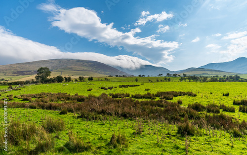 Clouds over Skiddaw photo