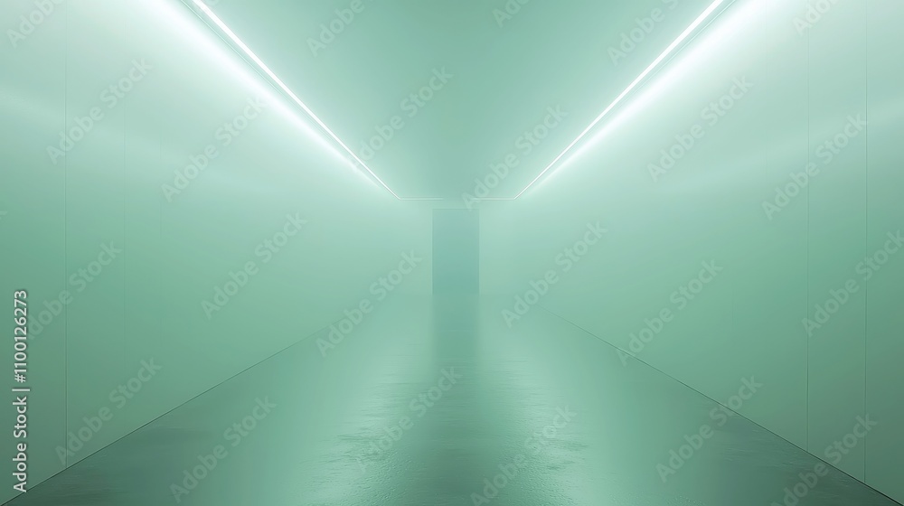 Obraz premium Soft gray abstract background, gentle blur effect, ample free space, ideal for design projects, presentations, or digital artworks, creating a calming and versatile atmosphere.