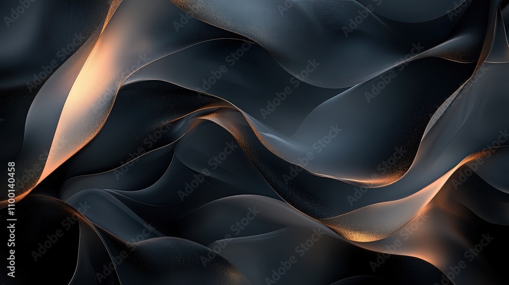 Obraz premium abstract black background