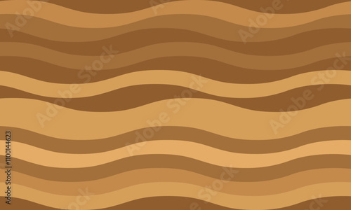 Abstract background with wavy stripes in vibrant colors, creating a rippled, liquid effect. Smooth curves and textured lines add elegance, vitality, and creativity. Ideal for wallpaper or textile.