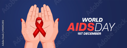 World AIDS Day Awareness Social Media Post