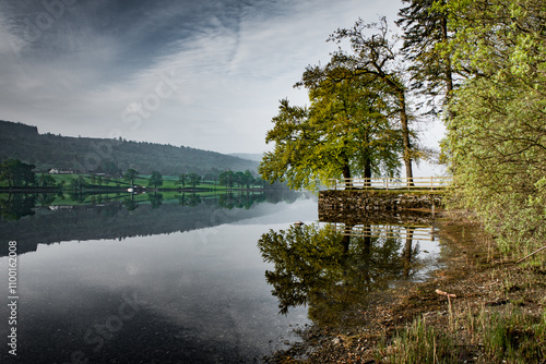 Reflections on Coniston Water