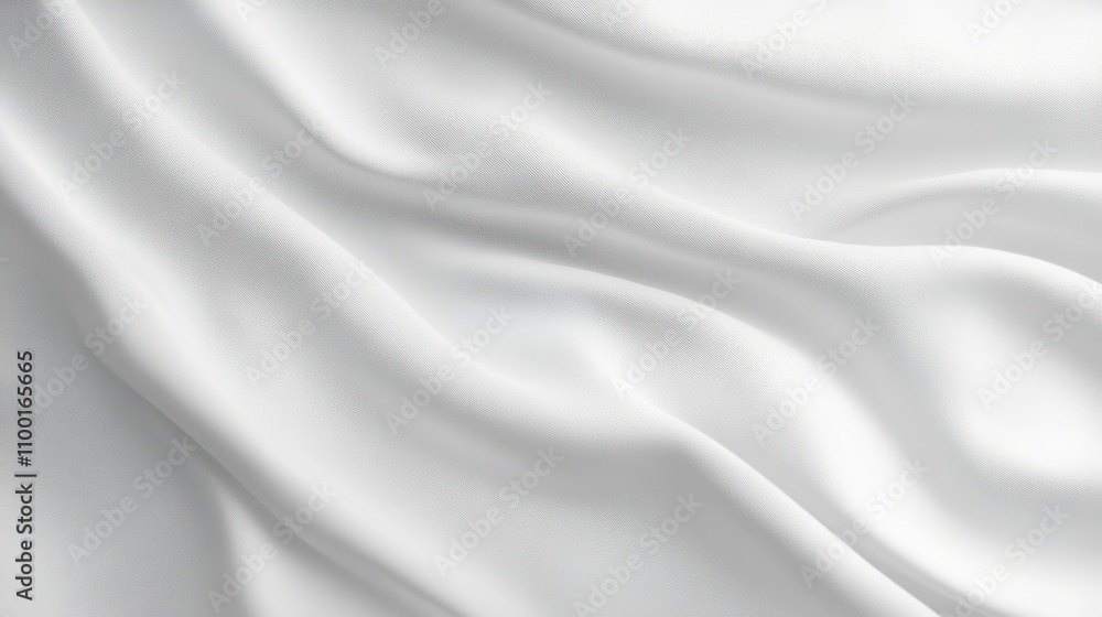 Obraz premium Pure and simple white backdrop with smooth surface,
