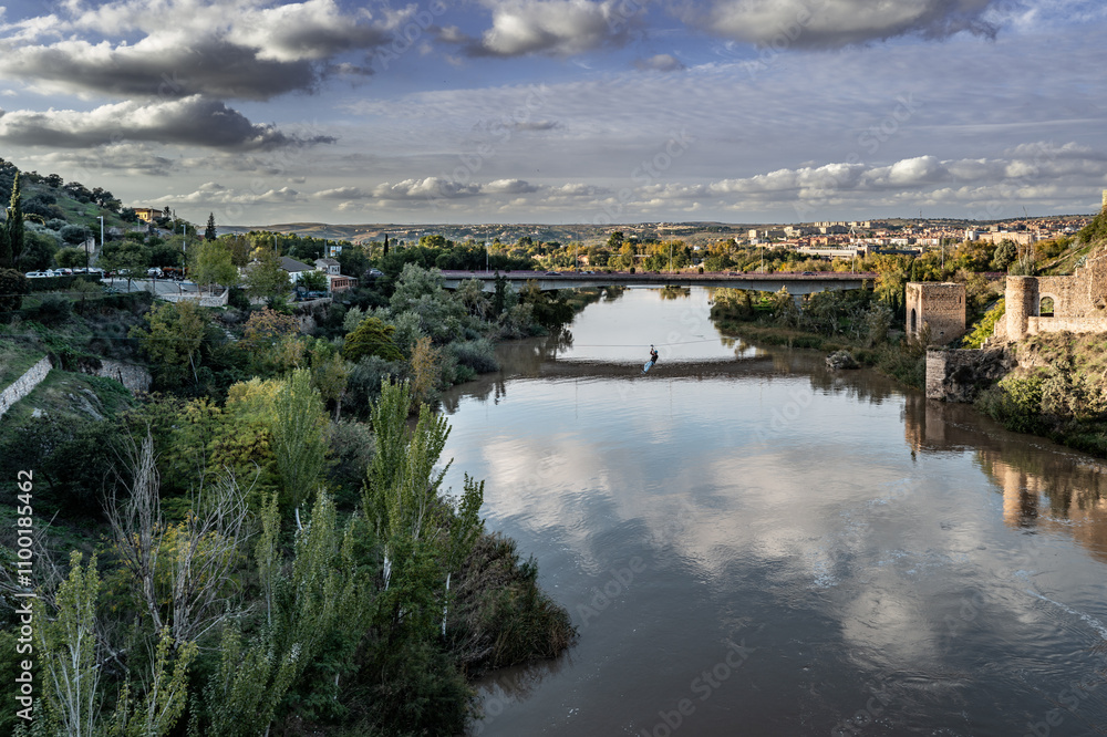 Obraz premium Tagus River, Spain
