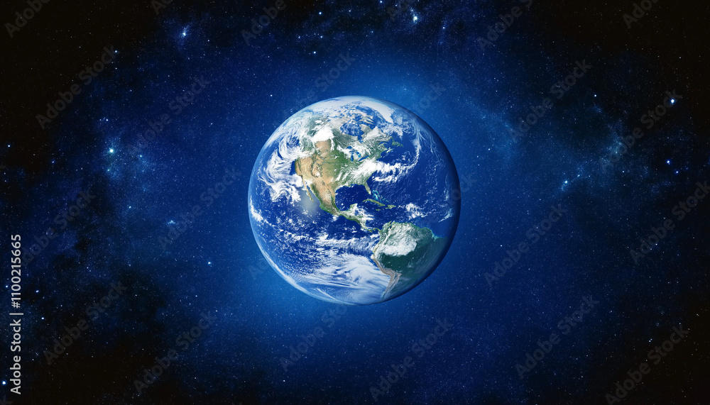 Fototapeta premium earth in space