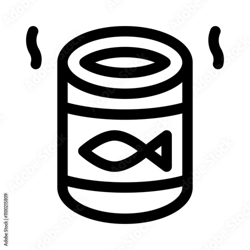 Canned Goods line icon