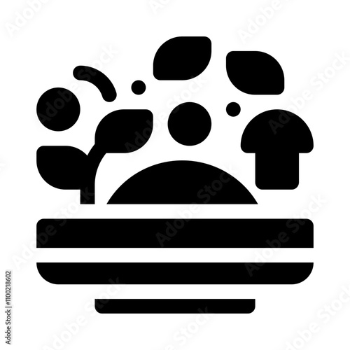Spices glyph icon