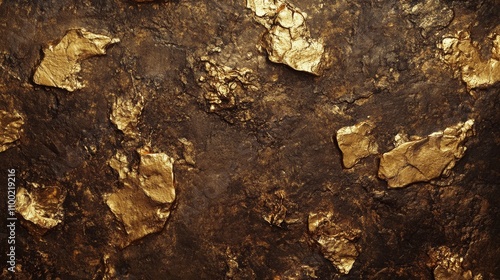 Wallpaper Mural Gold nuggets texture background. Luxury background Torontodigital.ca