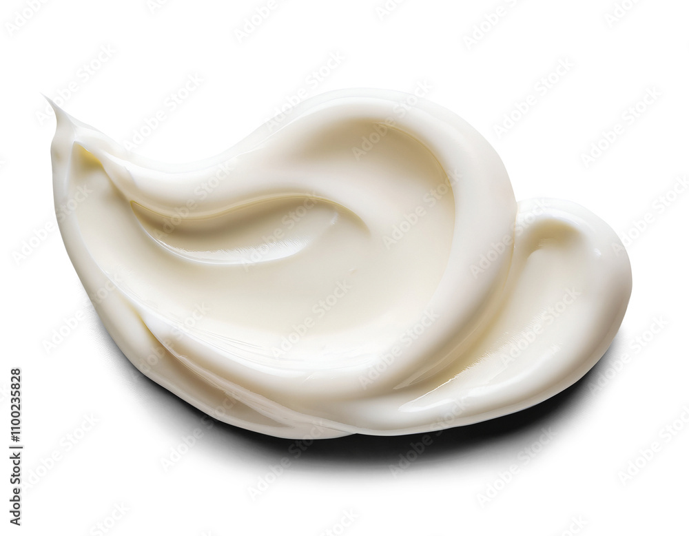 close-up mayonnaise stain 