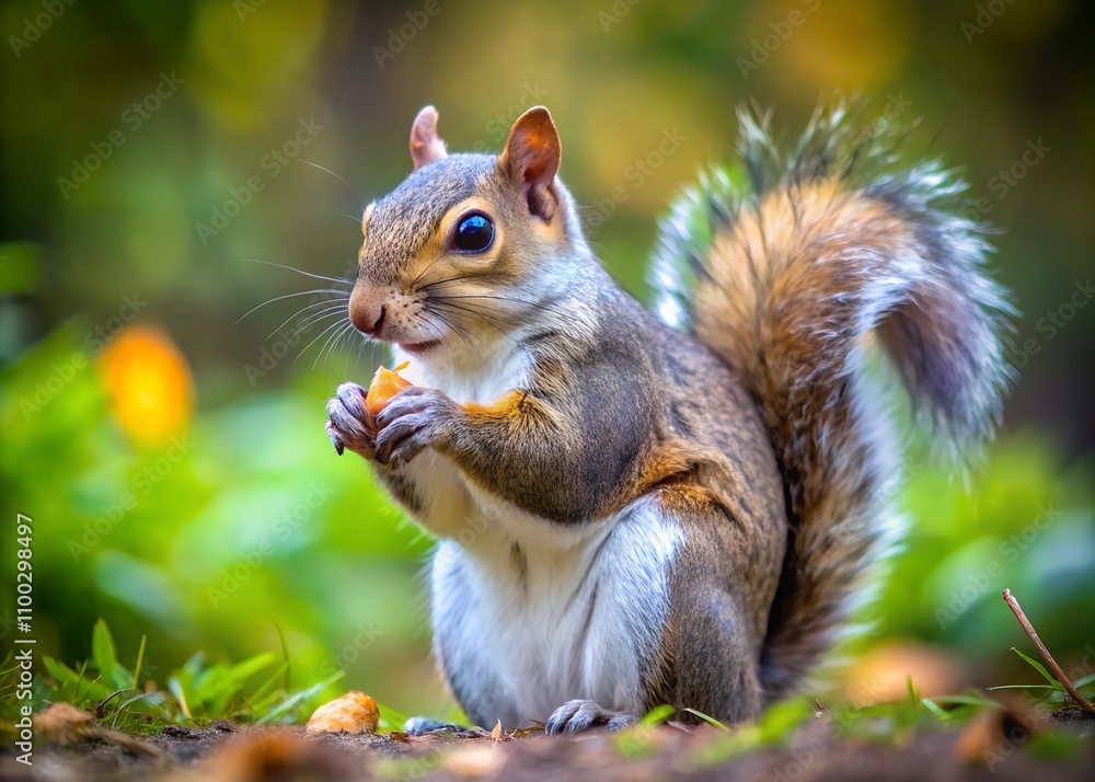 Obraz premium squirrel in the park