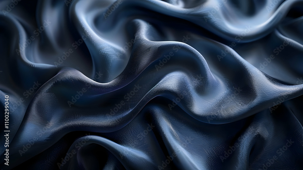 Obraz premium Abstract Blue Fabric Background