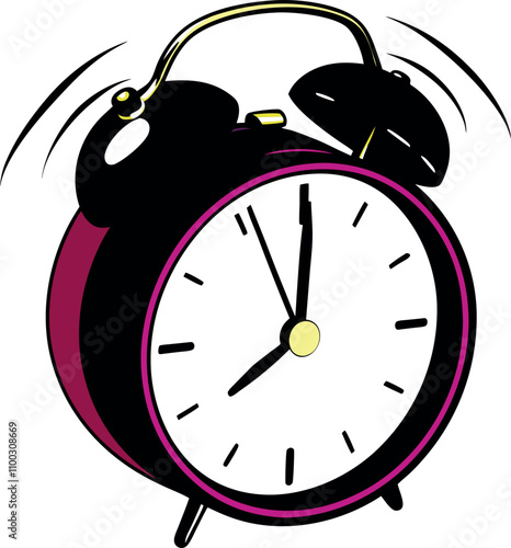 alarm clock vector icon