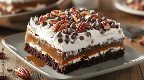 Wallpaper Mural A Decadent and Mouthwatering Caramel Turtle Poke Cake Recipe Perfect for Any Occasion Torontodigital.ca