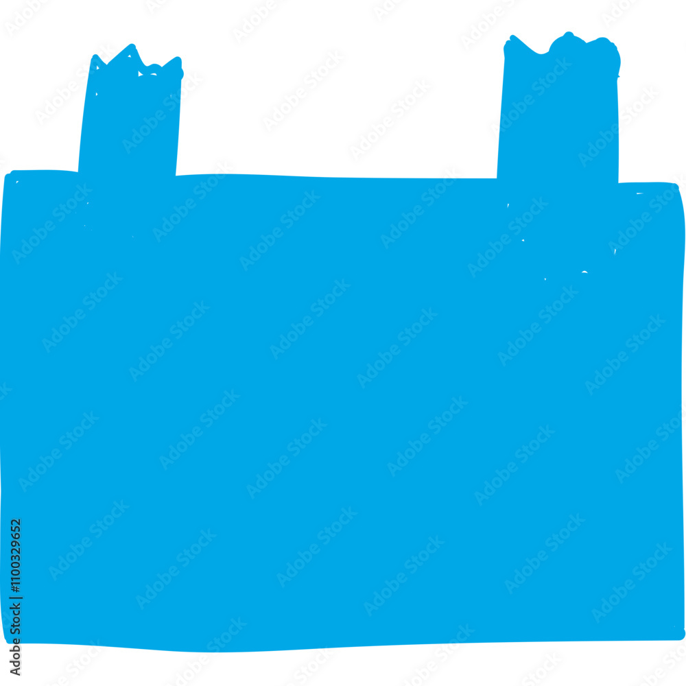 Obraz premium Celender color icon single line vector