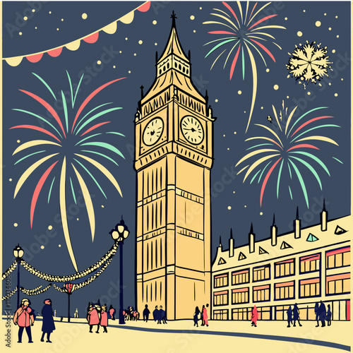 New Year's is the celebration of the end of one year and the beginning of the next. In the Gregorian calendar, New Year's Eve is celebrated on December 31, and New Year's Day is on January 1. 