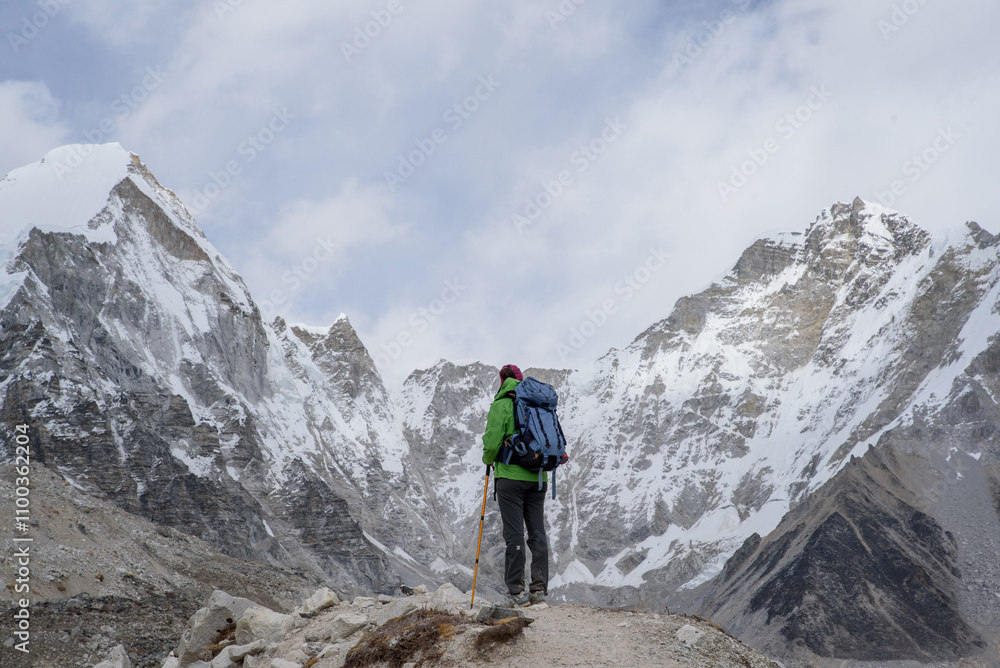 Fototapeta premium Hiking