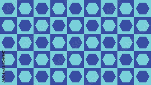 blue and cyan checkerboard pattern 