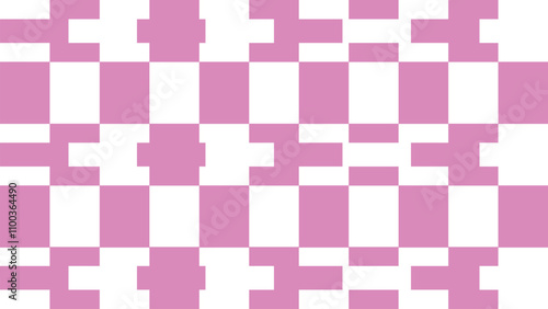 pink and white checkerboard pattern background wallpaper