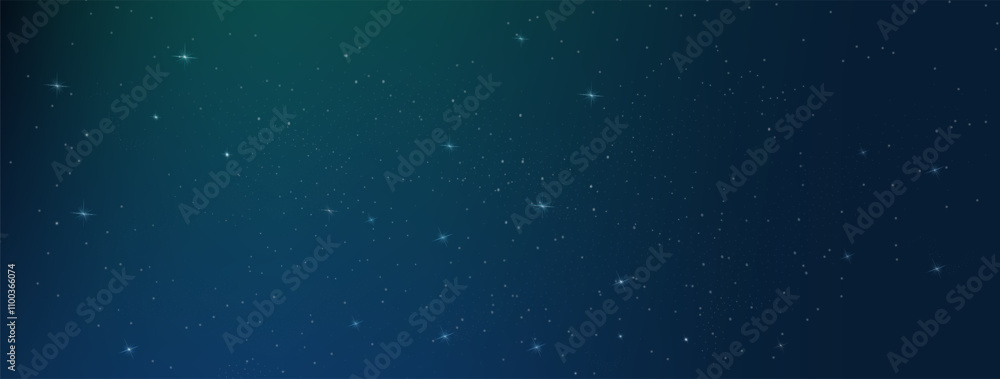 Obraz premium Starry night sky with astrological constellations. Space stars background.Space nebula and glittering stardust.