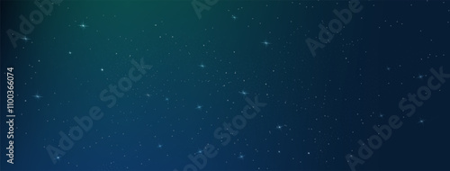 Starry night sky with astrological constellations. Space stars background.Space nebula and glittering stardust.