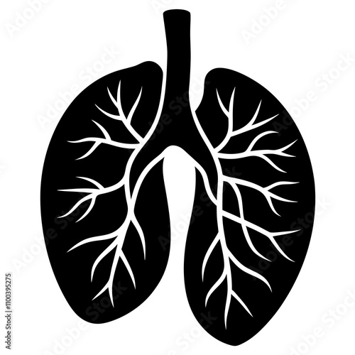 Pulmonary Vein vector illustration