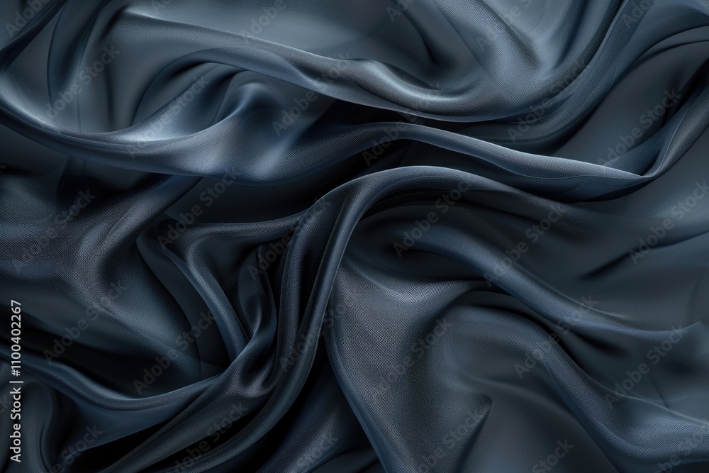 Fototapeta premium Elegant abstract background with drapery and gradient design.