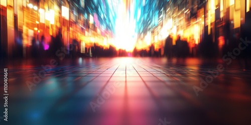 Wallpaper Mural abstract blurred event with people for background Torontodigital.ca