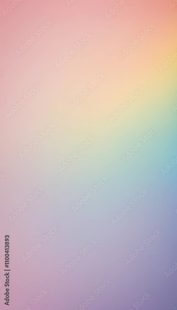 Fototapeta premium Abstract pastel rainbow gradient background