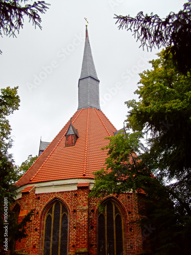 Obraz na płótnie St.-Gertruden-Kapelle aus dem 15. Jahrhundert w salonie
