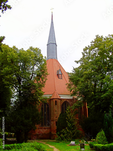 Obraz na płótnie St.-Gertruden-Kapelle aus dem 15. Jahrhundert w salonie