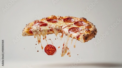 Hot, Crispy, and Cheesy: The Ultimate Pizza Shot photo