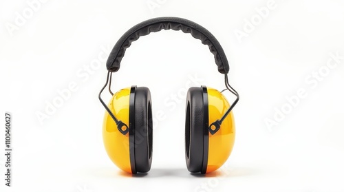 Earmuffs Isolated on White Background