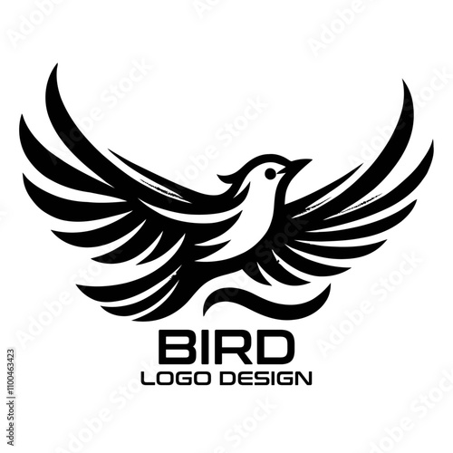 Bird Vector Logo Design photo