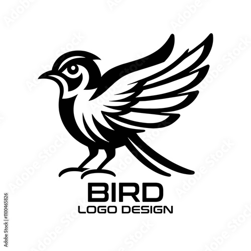 Bird Vector Logo Design photo