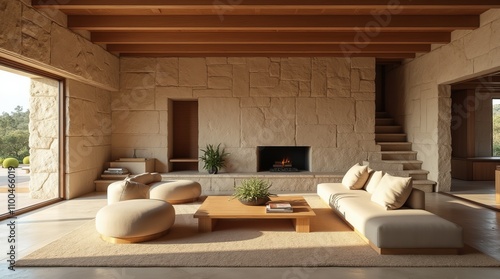 Mediterranean Living Room in Mallorca, Ramn Estev Inspired photo