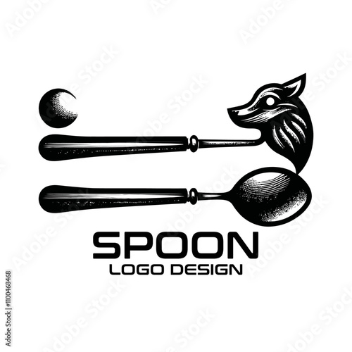 Spoon Vector Logo Design