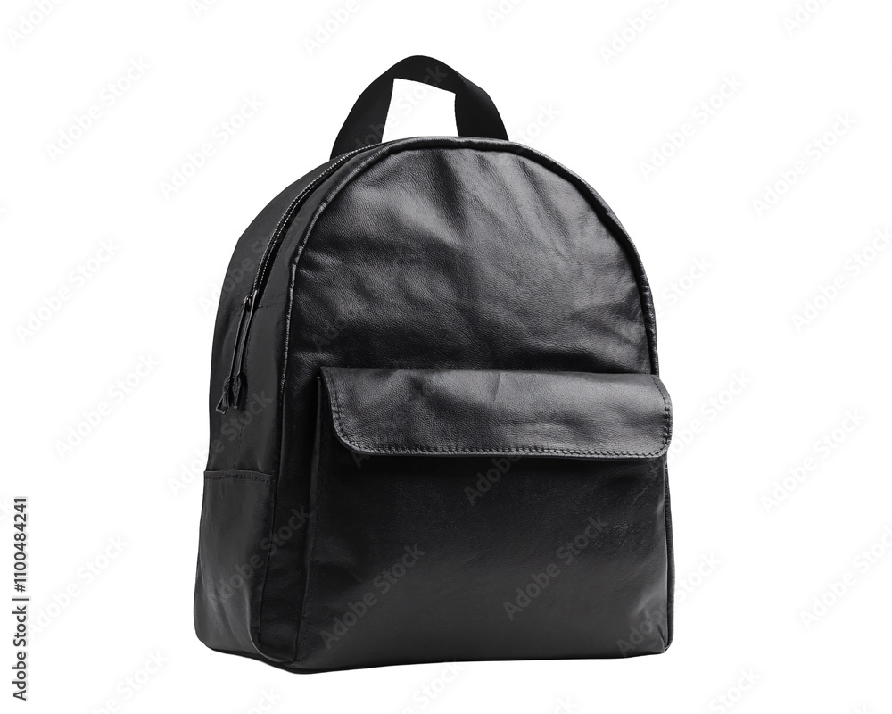 Naklejka premium a black backpack with a pocket
