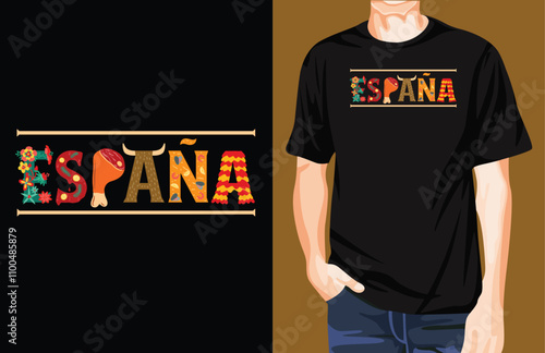 Spain Culture t-shirt design