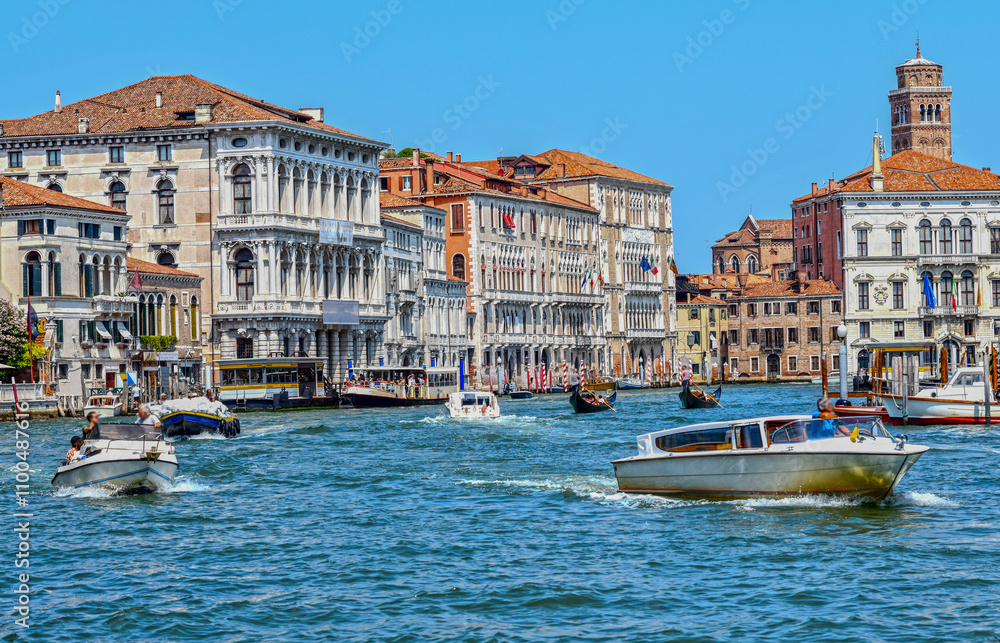 Fototapeta premium Der Canal Grande in Venedig