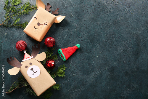 Beautiful gift boxes, fir b...