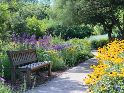 Discover a Serene Native Plant Pocket Park Featuring Stunning Butterfly Gardens – A Perfect Retreat for Nature Lovers to Enjoy Vibrant Flora and Peaceful Surroundings. photo