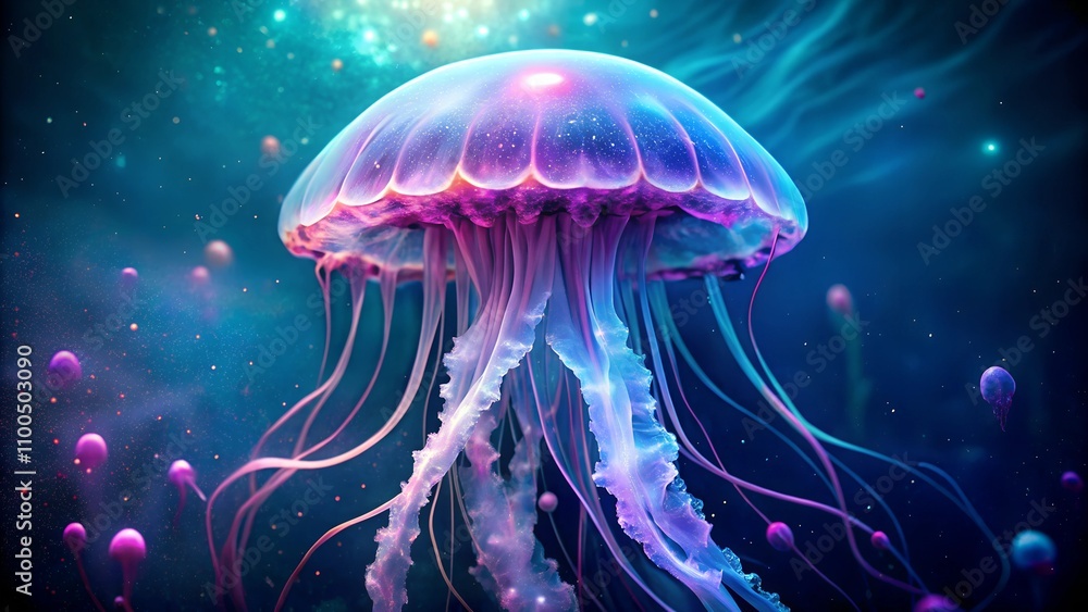 Fototapeta premium jellyfish in the water