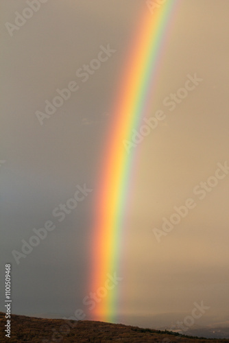 Arco iris na montanha