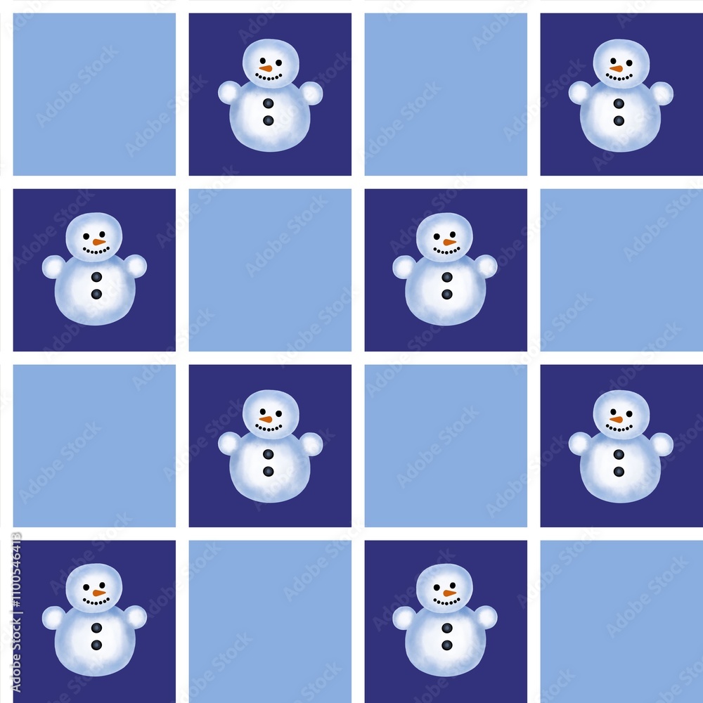 seamless pattern, textile, paper, new year, winter, snow, snowman, gifts, blue, green, red seamless pattern, textile, paper, new year, winter, snow, snowman, gifts, blue, green, red