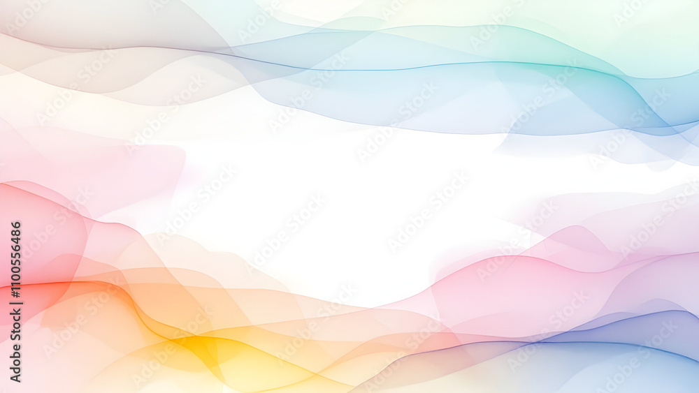 Pastel Flowing Waves Pastel Flowing Waves