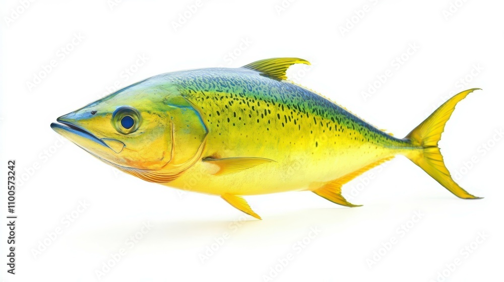 dorado fish, isolated on white background, full depth of field dorado fish, isolated on white background, full depth of field