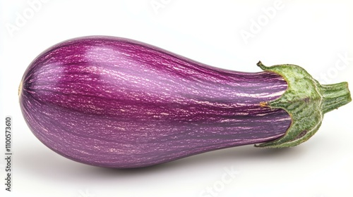 Wallpaper Mural Eggplant isolated on white background, full depth of field Torontodigital.ca