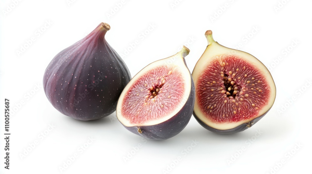 fig isolated on white background, full depth of field fig isolated on white background, full depth of field
